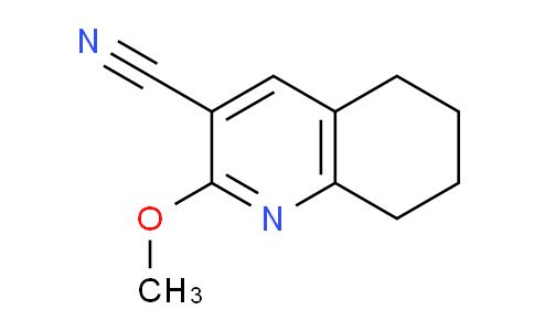 CAS No. 100060-08-0, 2-Methoxy-5,6,7,8-tetrahydroquinoline-3-carbonitrile