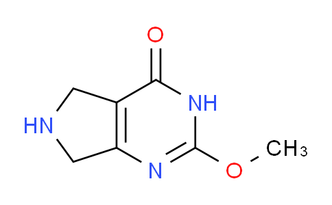 CAS No. 1220030-96-5, 2-Methoxy-6,7-dihydro-3H-pyrrolo[3,4-d]pyrimidin-4(5H)-one