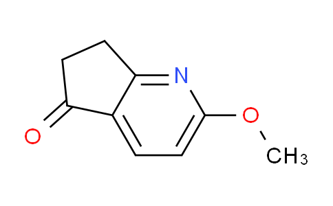 CAS No. 1196154-17-2, 2-Methoxy-6,7-dihydro-5H-cyclopenta[b]pyridin-5-one