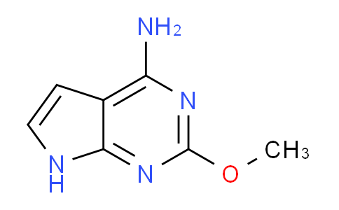 CAS No. 100383-13-9, 2-Methoxy-7H-pyrrolo[2,3-d]pyrimidin-4-amine