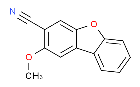 CAS No. 100873-38-9, 2-Methoxydibenzo[b,d]furan-3-carbonitrile
