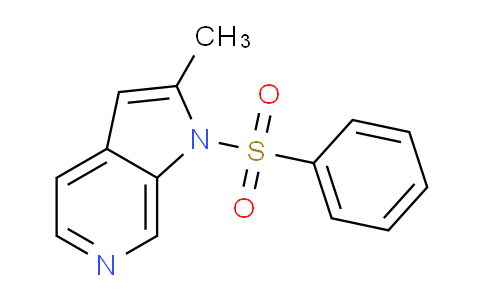 CAS No. 1227270-25-8, 2-Methyl-1-(phenylsulfonyl)-1H-pyrrolo[2,3-c]pyridine