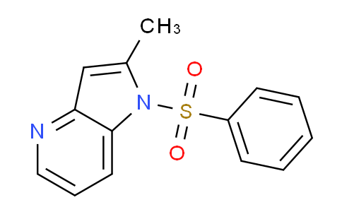 CAS No. 1227269-12-6, 2-Methyl-1-(phenylsulfonyl)-1H-pyrrolo[3,2-b]pyridine