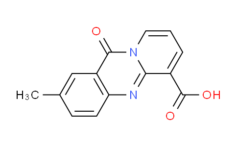 CAS No. 1111000-64-6, 2-Methyl-11-oxo-11H-pyrido[2,1-b]quinazoline-6-carboxylic acid