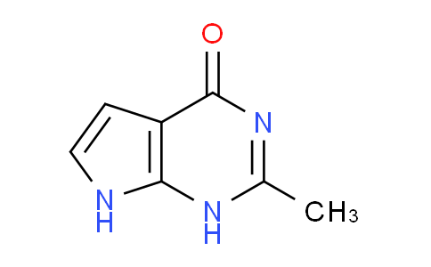 CAS No. 89792-11-0, 2-Methyl-1H-pyrrolo[2,3-d]pyrimidin-4(7H)-one