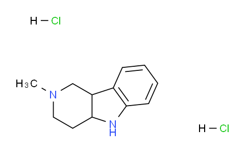 CAS No. 40431-54-7, 2-Methyl-2,3,4,4a,5,9b-hexahydro-1H-pyrido[4,3-b]indole dihydrochloride