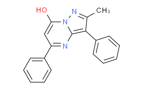 CAS No. 331739-46-9, 2-Methyl-3,5-diphenylpyrazolo[1,5-a]pyrimidin-7-ol