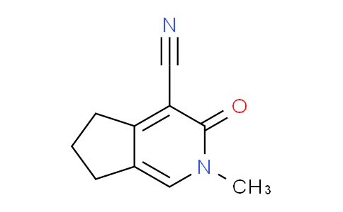 CAS No. 1374509-63-3, 2-Methyl-3-oxo-3,5,6,7-tetrahydro-2H-cyclopenta[c]pyridine-4-carbonitrile