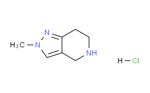 CAS No. 1260902-04-2, 2-Methyl-4,5,6,7-tetrahydro-2H-pyrazolo[4,3-c]pyridine hydrochloride