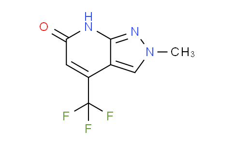 CAS No. 92736-40-8, 2-Methyl-4-(trifluoromethyl)-2H-pyrazolo[3,4-b]pyridin-6(7H)-one