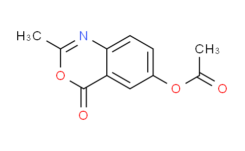 CAS No. 1882-75-3, 2-Methyl-4-oxo-4H-benzo[d][1,3]oxazin-6-yl acetate