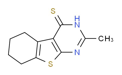 CAS No. 23922-04-5, 2-Methyl-5,6,7,8-tetrahydrobenzo[4,5]thieno[2,3-d]pyrimidine-4(3H)-thione