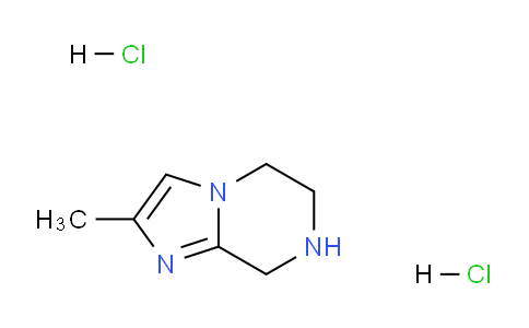 CAS No. 1363404-99-2, 2-Methyl-5,6,7,8-tetrahydroimidazo[1,2-a]pyrazine dihydrochloride