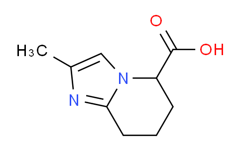 CAS No. 1482060-57-0, 2-Methyl-5,6,7,8-tetrahydroimidazo[1,2-a]pyridine-5-carboxylic acid