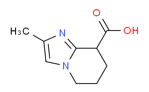 CAS No. 1543245-75-5, 2-Methyl-5,6,7,8-tetrahydroimidazo[1,2-a]pyridine-8-carboxylic acid