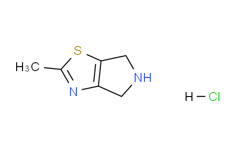 CAS No. 1187932-70-2, 2-Methyl-5,6-dihydro-4H-pyrrolo[3,4-d]thiazole hydrochloride