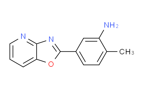 CAS No. 313701-56-3, 2-Methyl-5-(oxazolo[4,5-b]pyridin-2-yl)aniline