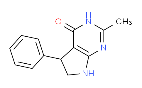 CAS No. 1707581-99-4, 2-Methyl-5-phenyl-6,7-dihydro-3H-pyrrolo[2,3-d]pyrimidin-4(5H)-one