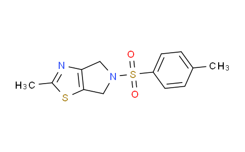 CAS No. 170456-89-0, 2-Methyl-5-tosyl-5,6-dihydro-4H-pyrrolo[3,4-d]thiazole