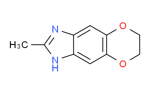 CAS No. 556020-32-7, 2-Methyl-6,7-dihydro-1H-[1,4]dioxino[2',3':4,5]benzo[1,2-d]imidazole