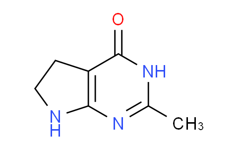 CAS No. 16372-11-5, 2-Methyl-6,7-dihydro-3H-pyrrolo[2,3-d]pyrimidin-4(5H)-one