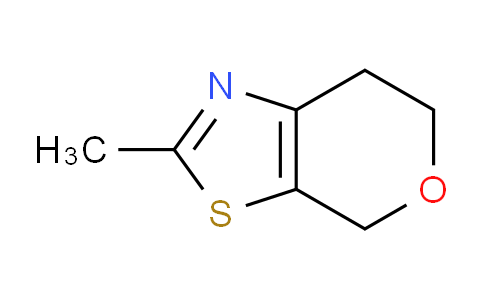 CAS No. 112600-56-3, 2-Methyl-6,7-dihydro-4H-pyrano[4,3-d]thiazole