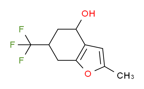 CAS No. 1420799-96-7, 2-Methyl-6-(trifluoromethyl)-4,5,6,7-tetrahydrobenzofuran-4-ol