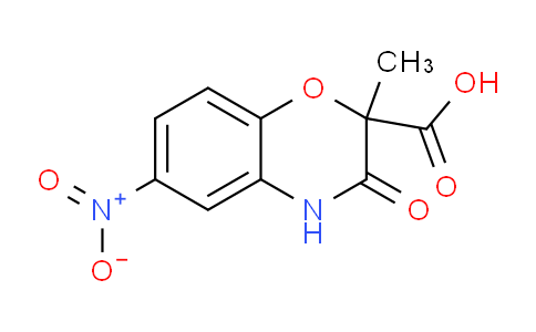 CAS No. 154365-44-3, 2-Methyl-6-nitro-3-oxo-3,4-dihydro-2H-benzo[b][1,4]oxazine-2-carboxylic acid