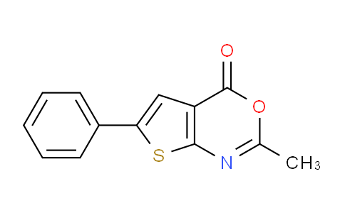 CAS No. 370587-15-8, 2-Methyl-6-phenyl-4H-thieno[2,3-d][1,3]oxazin-4-one