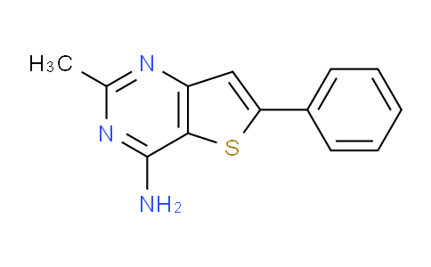 CAS No. 109879-70-1, 2-Methyl-6-phenylthieno[3,2-d]pyrimidin-4-amine