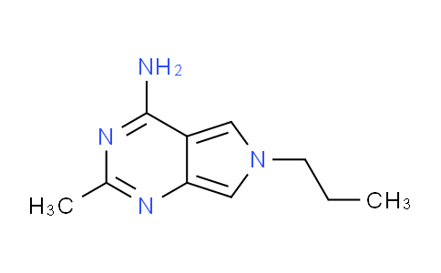 CAS No. 1710695-96-7, 2-Methyl-6-propyl-6H-pyrrolo[3,4-d]pyrimidin-4-amine
