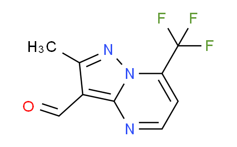 CAS No. 949321-50-0, 2-Methyl-7-(trifluoromethyl)pyrazolo[1,5-a]pyrimidine-3-carbaldehyde
