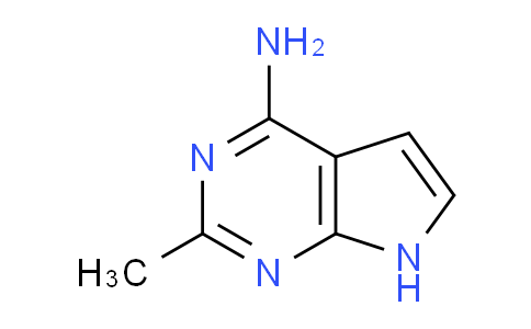 CAS No. 89852-87-9, 2-Methyl-7H-pyrrolo[2,3-d]pyrimidin-4-amine