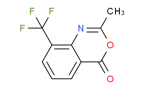 CAS No. 1044749-60-1, 2-Methyl-8-(trifluoromethyl)-4H-benzo[d][1,3]oxazin-4-one