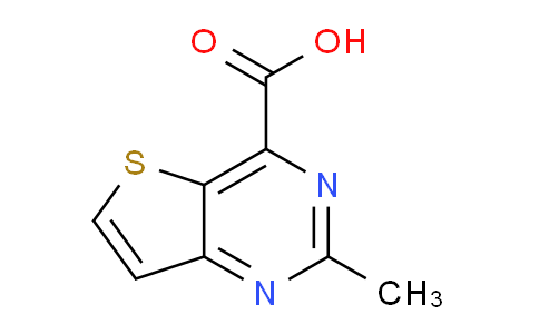 CAS No. 1086399-01-0, 2-Methylthieno[3,2-d]pyrimidine-4-carboxylic acid