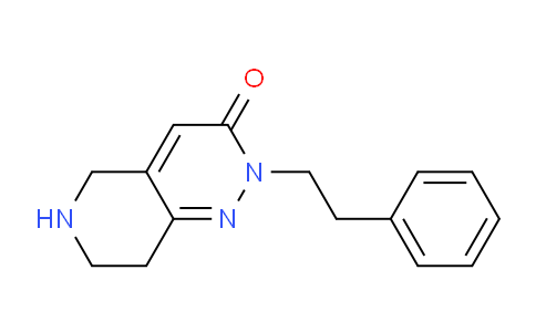 CAS No. 1497002-31-9, 2-Phenethyl-5,6,7,8-tetrahydropyrido[4,3-c]pyridazin-3(2H)-one