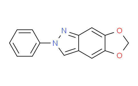CAS No. 57695-86-0, 2-Phenyl-2H-[1,3]dioxolo[4,5-f]indazole