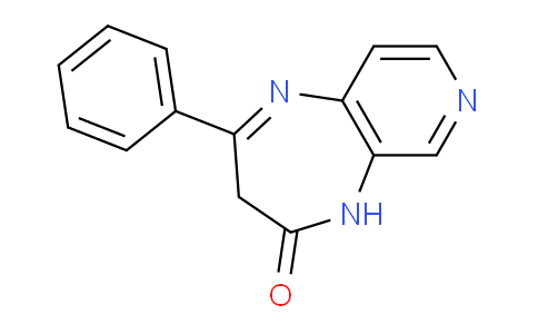 CAS No. 24188-36-1, 2-Phenyl-3H-pyrido[3,4-b][1,4]diazepin-4(5H)-one