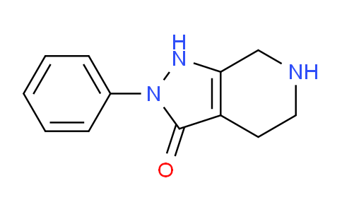 CAS No. 1215484-85-7, 2-Phenyl-4,5,6,7-tetrahydro-1H-pyrazolo[3,4-c]pyridin-3(2H)-one