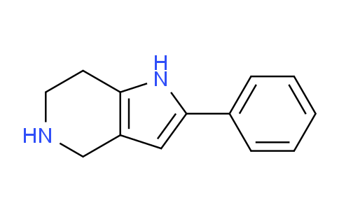 CAS No. 1177479-17-2, 2-Phenyl-4,5,6,7-tetrahydro-1H-pyrrolo[3,2-c]pyridine