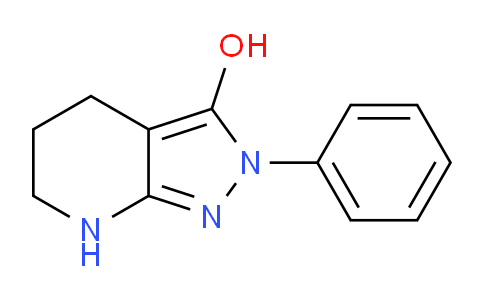 CAS No. 1707609-49-1, 2-Phenyl-4,5,6,7-tetrahydro-2H-pyrazolo[3,4-b]pyridin-3-ol