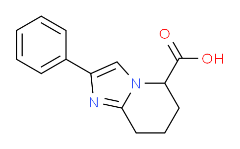 CAS No. 1706532-41-3, 2-Phenyl-5,6,7,8-tetrahydroimidazo[1,2-a]pyridine-5-carboxylic acid