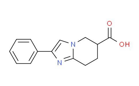 CAS No. 1004620-20-5, 2-Phenyl-5,6,7,8-tetrahydroimidazo[1,2-a]pyridine-6-carboxylic acid