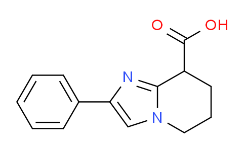 CAS No. 1487556-52-4, 2-Phenyl-5,6,7,8-tetrahydroimidazo[1,2-a]pyridine-8-carboxylic acid