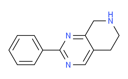 CAS No. 1196154-90-1, 2-Phenyl-5,6,7,8-tetrahydropyrido[3,4-d]pyrimidine