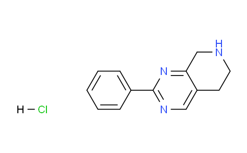 CAS No. 1260772-91-5, 2-Phenyl-5,6,7,8-tetrahydropyrido[3,4-d]pyrimidine hydrochloride