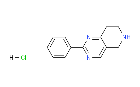 CAS No. 300552-48-1, 2-Phenyl-5,6,7,8-tetrahydropyrido[4,3-d]pyrimidine hydrochloride