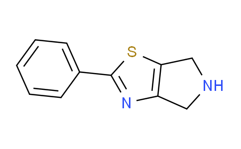 CAS No. 954241-29-3, 2-Phenyl-5,6-dihydro-4H-pyrrolo[3,4-d]thiazole