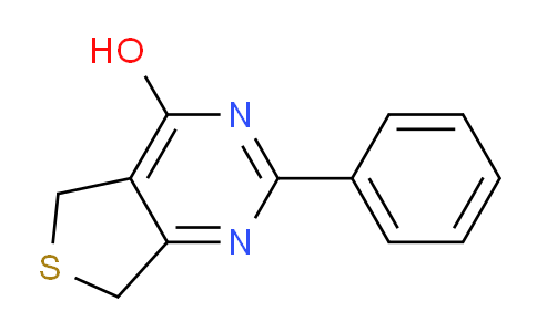 CAS No. 5719-24-4, 2-Phenyl-5,7-dihydrothieno[3,4-d]pyrimidin-4-ol