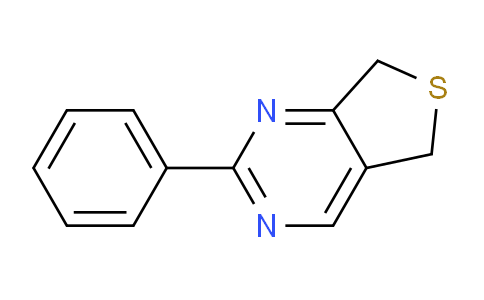 CAS No. 1447827-78-2, 2-Phenyl-5,7-dihydrothieno[3,4-d]pyrimidine